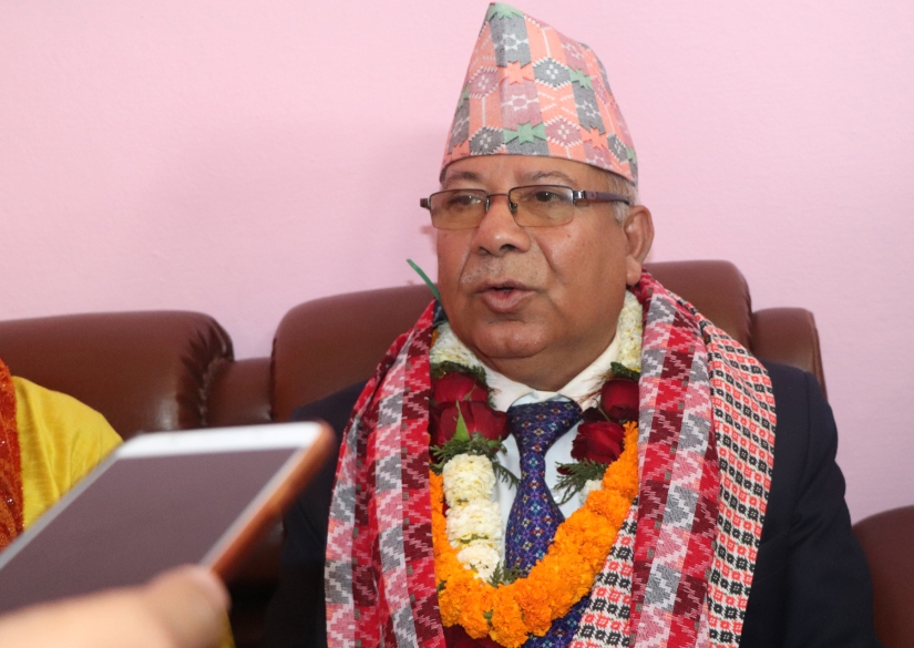 निर्वाचनसम्म गठबन्धन कायम रहन्छ : अध्यक्ष नेपाल